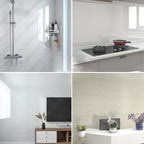 Scratch-resistant tile PVC single peel & stick tile for splash wall