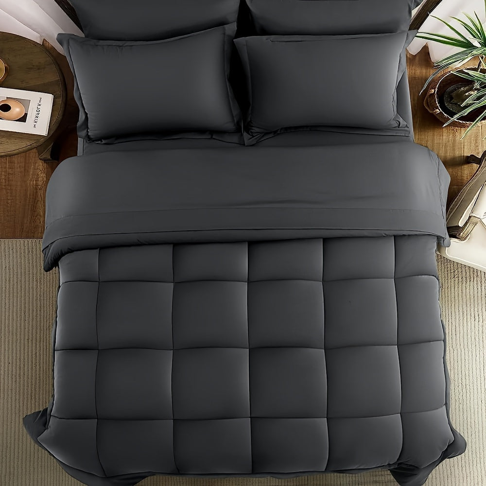 SleepHaven All-Season Comforter Set | Breathable & Easy Care | Hotel Quality