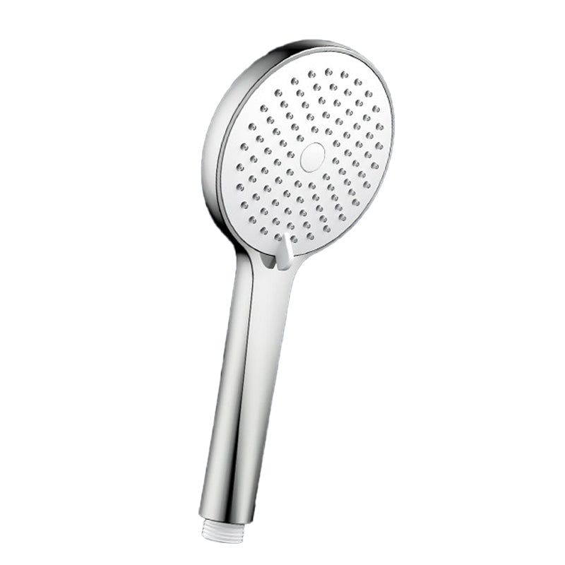 Round Self-Cleaning Handheld Shower Adjustable Water Flow Wall Mounted Hand Shower