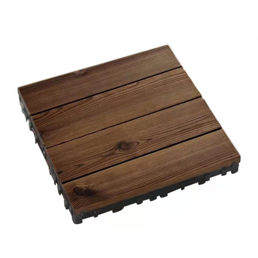 Wood Deck/Patio Floor Tiles with Click Installation Floor Slabs Tiles
