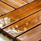 Wood Deck/Patio Floor Tiles with Click Installation Floor Slabs Tiles