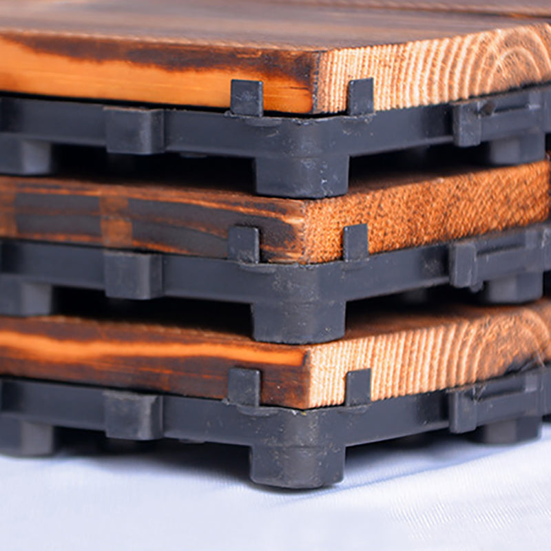 Wood Deck/Patio Floor Tiles with Click Installation Floor Slabs Tiles