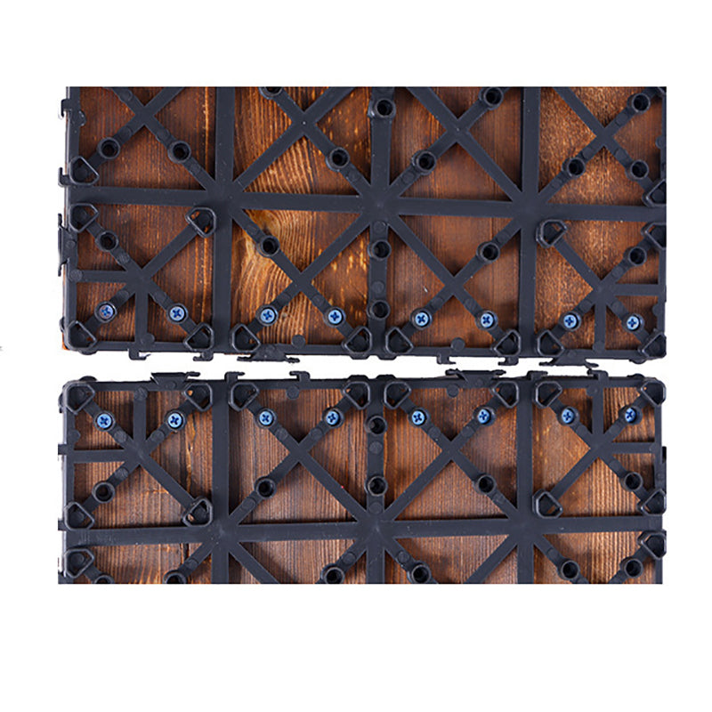Wood Deck/Patio Floor Tiles with Click Installation Floor Slabs Tiles