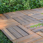 Wood Deck/Patio Floor Tiles with Click Installation Floor Slabs Tiles