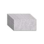 Rectangular Mold Resistant Tile PVC Single Peel & Stick Tile for Backsplash Wall