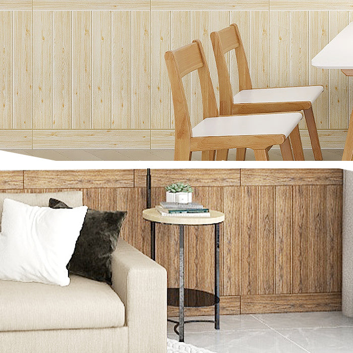 Modern Imitation Wood Grain Wall Access Panel Peel-and-Stick Foam Back Panel