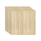 Modern Imitation Wood Grain Wall Access Panel Peel-and-Stick Foam Back Panel