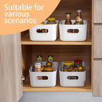 OrganiseerGemak - Set of 10 Wall Storage Boxes for Cosmetics and Snacks