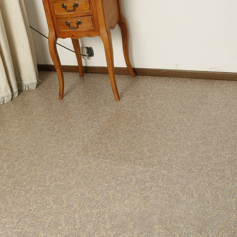 Modern fabric look plastic floor water-repellent square edge floor tiles