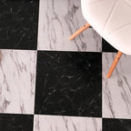 Modern fabric look plastic floor water-repellent square edge floor tiles