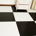 Modern fabric look plastic floor water-repellent square edge floor tiles