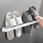 Minimalist Bathroom Accessory Set Metal Slipper Rack/Towel Holder
