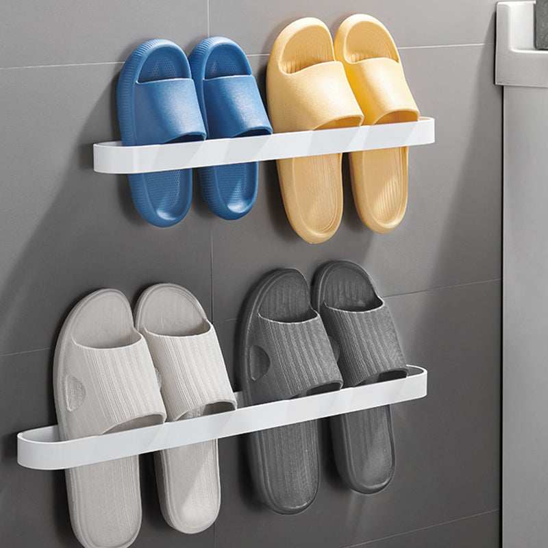 Minimalist Bathroom Accessories Set Metal Slipper Rack/Towel Holder