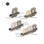 Minimalist Bathroom Accessories Set Metal Slipper Rack/Towel Holder