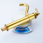Farmhouse Widely Distributed Bathroom Faucet Vintage Single Hole Sink Faucet