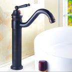 Farmhouse Widely Distributed Bathroom Faucet Vintage Single Hole Sink Faucet
