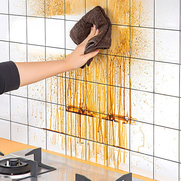 Rectangular Mold Resistant Tile PVC Singular Peel & Stick Tile for the Kitchen