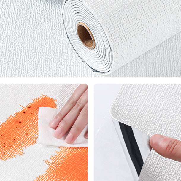 Modern Wall Paneling Textured Wall Interior System Waterproof Roll Panel