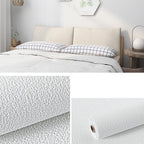 Modern Linen Wall Cladding Panels Textured Wall Interior Roll Plank