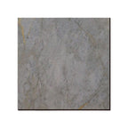 Square Scratch Resistant Plastic Floor Waterproof Peel & Stick Floor Tiles