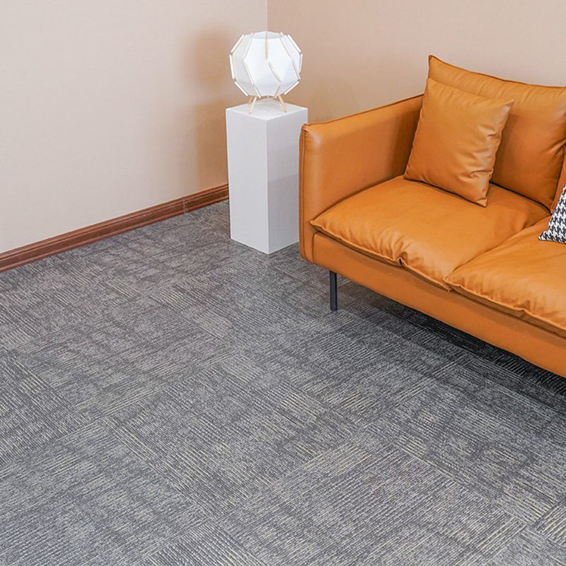 Square Scratch Resistant Plastic Floor Waterproof Peel & Stick Floor Tiles