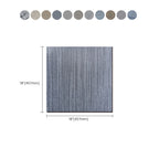 Square Scratch Resistant Plastic Floor Waterproof Peel & Stick Floor Tiles