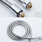 Contemporary Shower Handheld Showerhead Made of Stainless Steel Self-Cleaning Showerhead