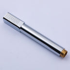Simple Handheld Shower Head Square 304 Stainless Steel Shower Head