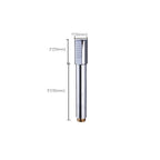 Simple Handheld Shower Head Square 304 Stainless Steel Shower Head