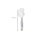 Simple Handheld Shower Head Square 304 Stainless Steel Shower Head