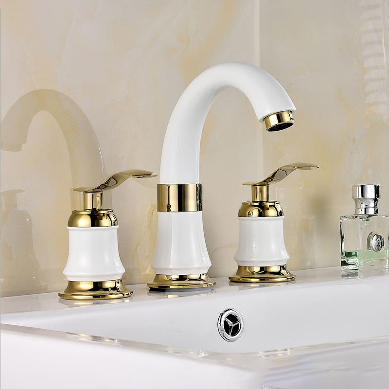 Contemporary Tub Faucet Trim Deck Mount Tub Faucet Trim for Bathroom