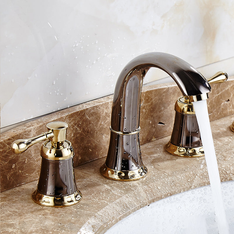 Contemporary Tub Faucet Deck Mount Trim Bathtub Faucet Trim for Bathroom