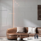 Marbling Stain Resistant Tiles PVC Single Peel & Stick Tiles for Backsplash