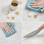 Marbling Stain Resistant Tiles PVC Single Peel & Stick Tiles for Backsplash