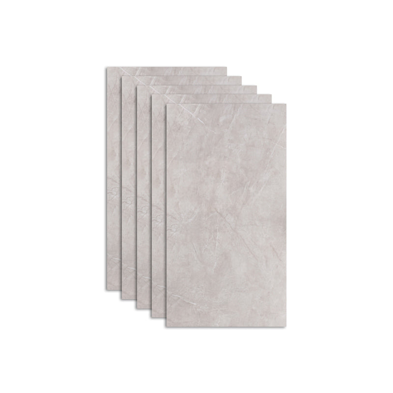 Marbling Stain Resistant Tiles PVC Single Peel & Stick Tiles for Backsplash