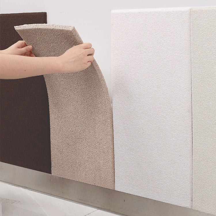 Fluffy Soft Bag Panel Smooth Wall Interior Modern Board Set of 1