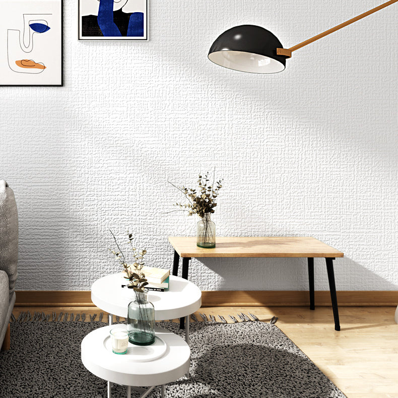 Modern Pearl Wall Mouldings Flat Wall Access Panel Peel and Stick Foam Baseboard