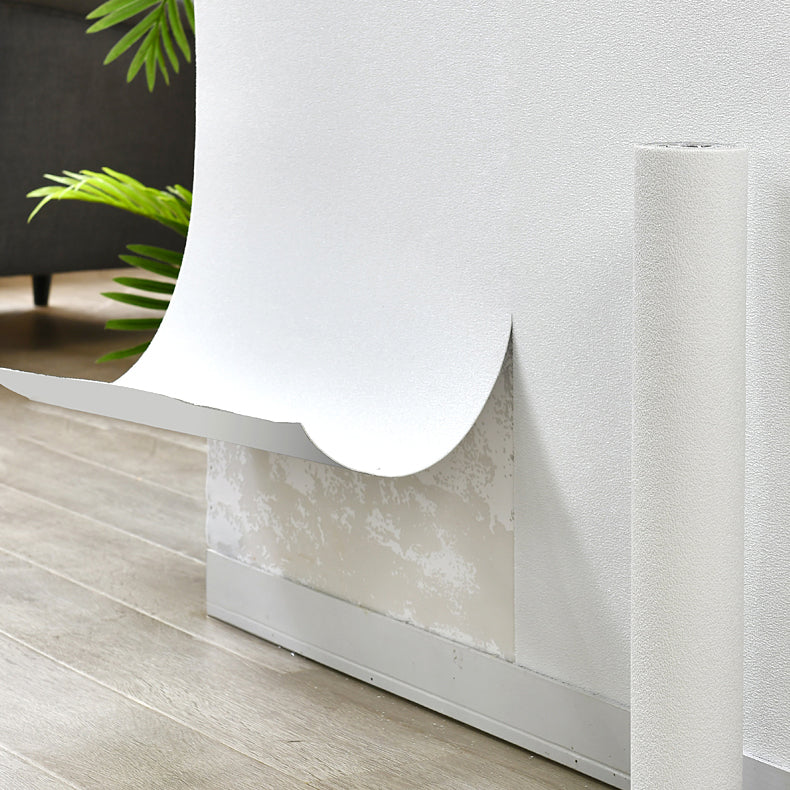 Modern Pearl Wall Mouldings Flat Wall Access Panel Peel and Stick Foam Baseboard