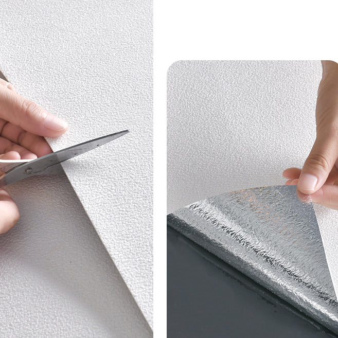 Modern Pearl Wall Mouldings Flat Wall Access Panel Peel and Stick Foam Baseboard
