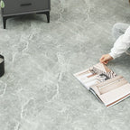 Marbling Plastic Floor Waterproof Peel & Stick Floor Tiles
