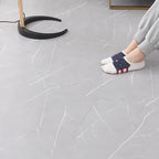 Marbling Plastic Floor Waterproof Peel & Stick Floor Tiles