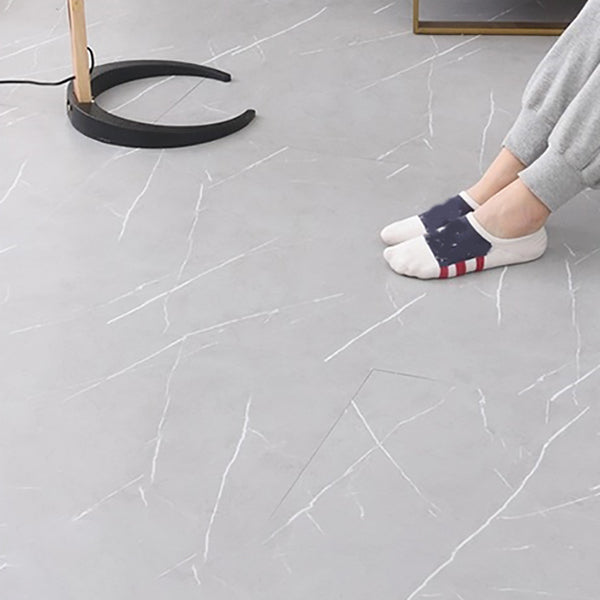 Marbling Plastic Floor Waterproof Peel & Stick Floor Tiles