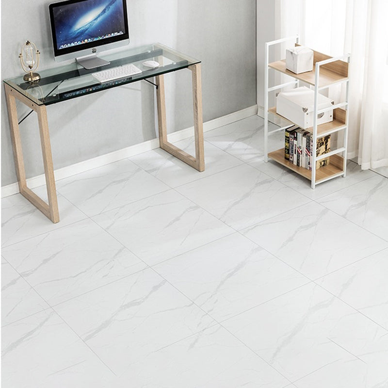Marbling Plastic Floor Waterproof Peel & Stick Floor Tiles