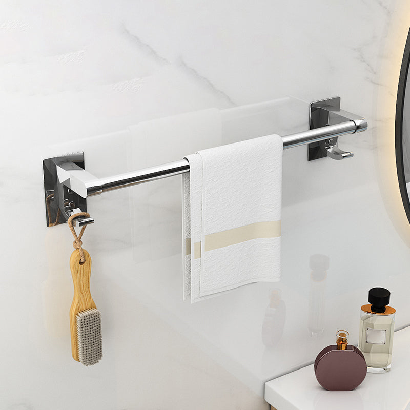 Polished Chrome Bathroom Accessory Set Modern Bathroom Shelf Stainless Steel