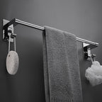 Polished Chrome Bathroom Accessory Set Modern Bathroom Shelf Stainless Steel