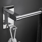 Polished Chrome Bathroom Accessory Set Modern Bathroom Shelf Stainless Steel