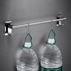 Polished Chrome Bathroom Accessory Set Modern Bathroom Shelf Stainless Steel
