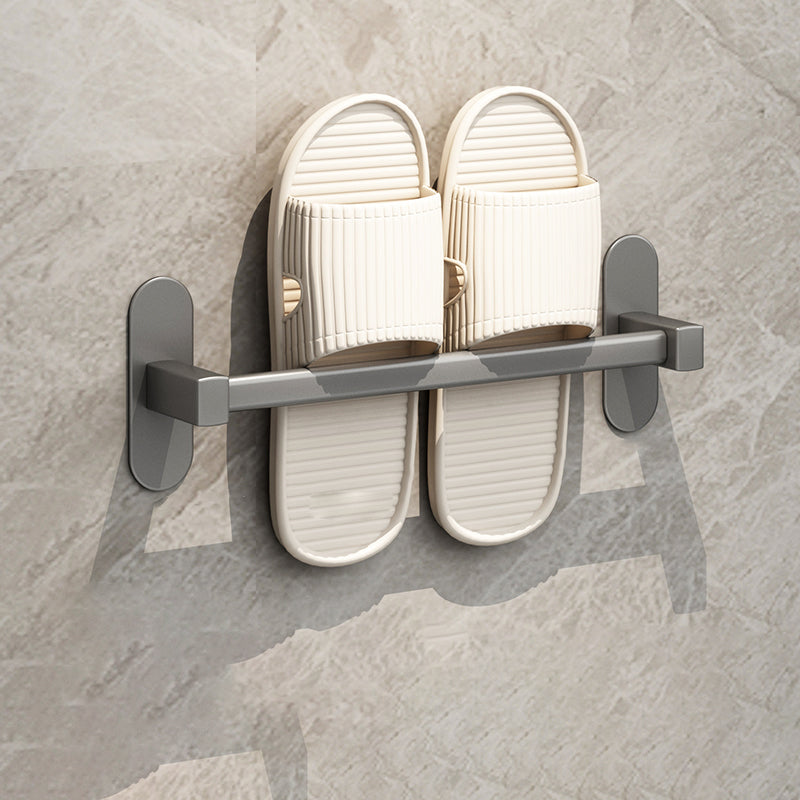 Gray Bathroom Accessory Set Modern 1/2 - Piece Bathroom Shelf Rustproof