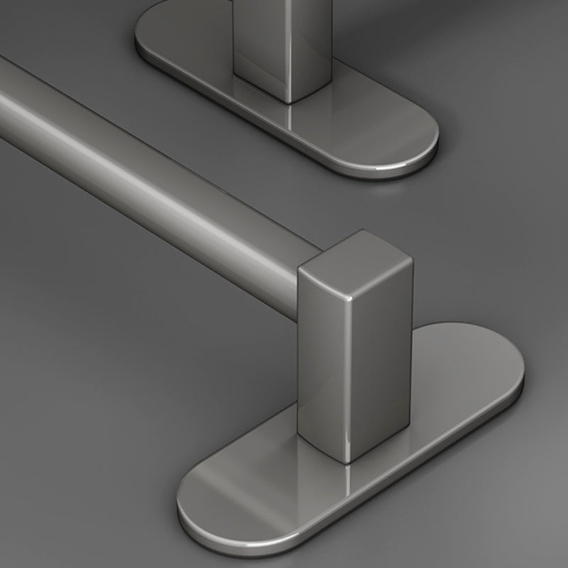 Gray Bathroom Accessory Set Modern 1/2 - Piece Bathroom Shelf Rustproof