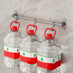 Gray Bathroom Accessory Set Modern 1/2 - Piece Bathroom Shelf Rustproof
